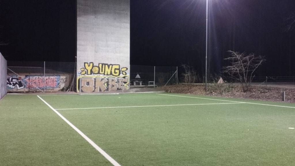 Kunstrasen-Sportplatz Wylerholz in Bern